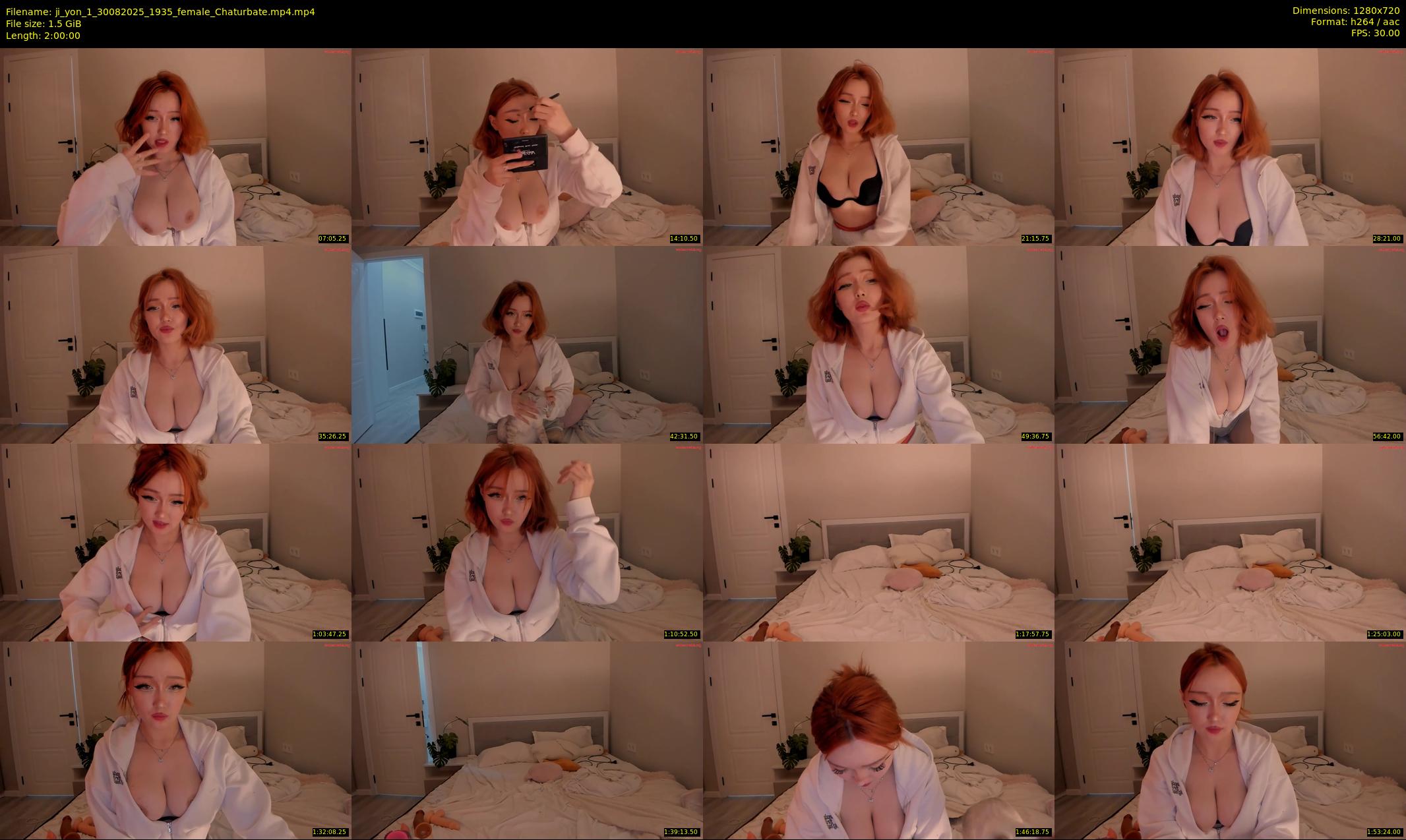 ji_yon_1 — 120 minute Chaturbate female cam show recording, 720p, Aug 30, 2025