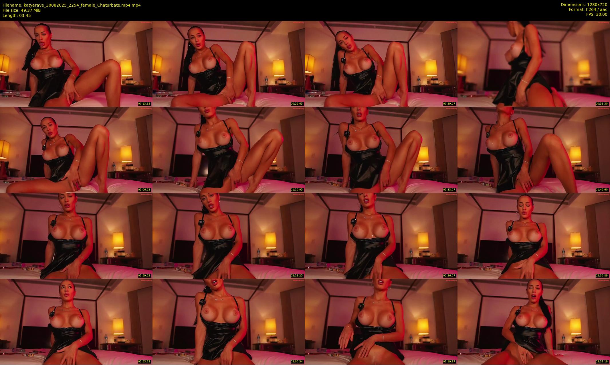 katyerave — 4 minute Chaturbate female cam show recording, 720p, Aug 30, 2025