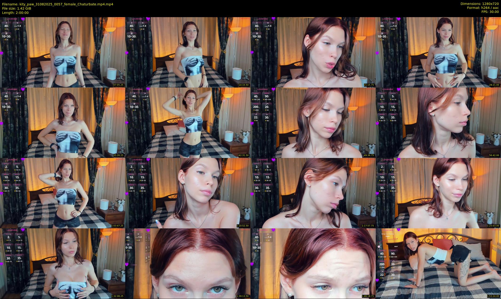 kity_paw — 120 minute Chaturbate female cam show recording, 720p, Aug 31, 2025