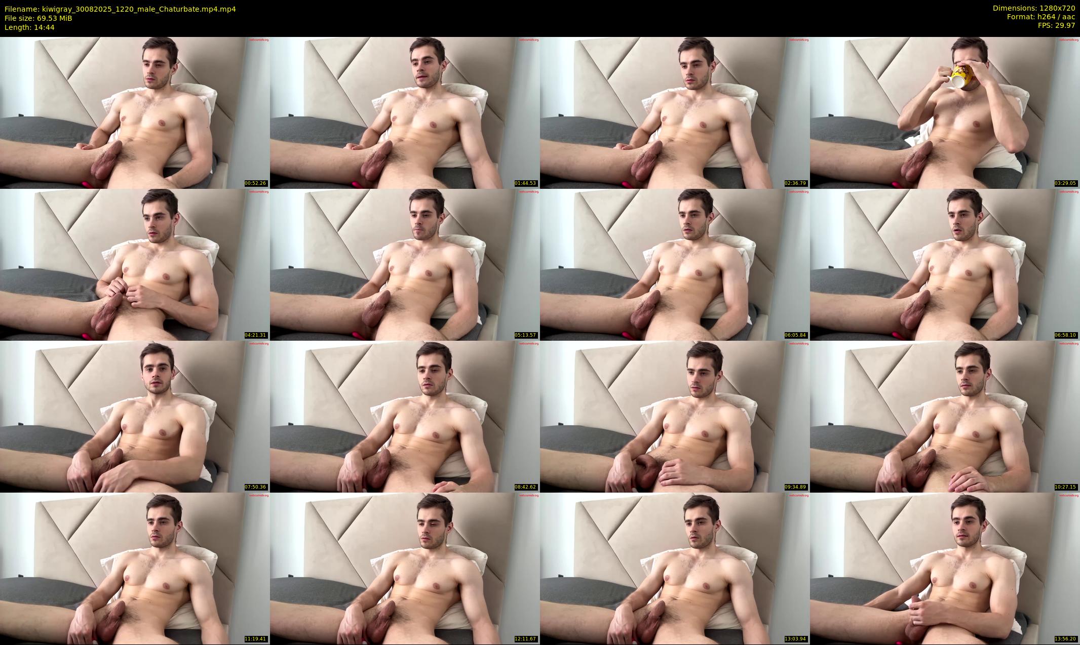 kiwigray — 15 minute Chaturbate male cam show recording, 720p, Aug 30, 2025