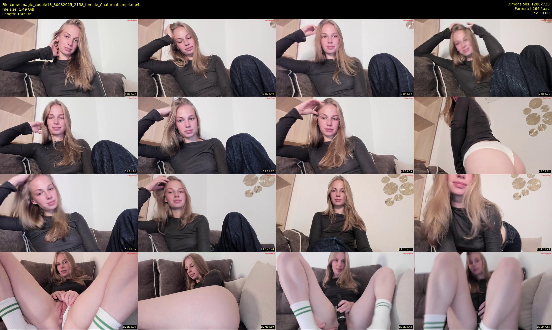 magic_couple13 — 106 minute Chaturbate couple cam show recording, 720p, Aug 30, 2025