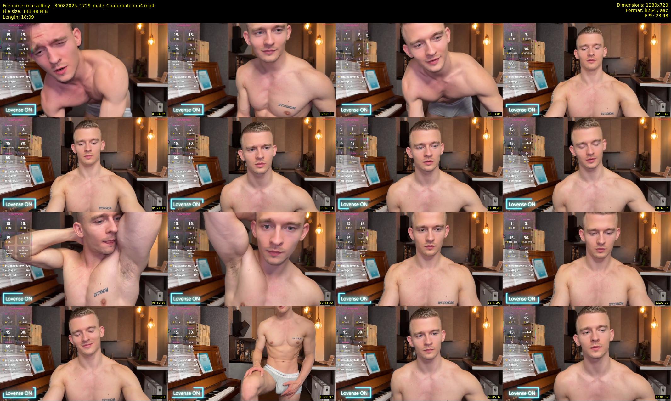 marvelboy_ — 19 minute Chaturbate male cam show recording, 720p, Aug 30, 2025