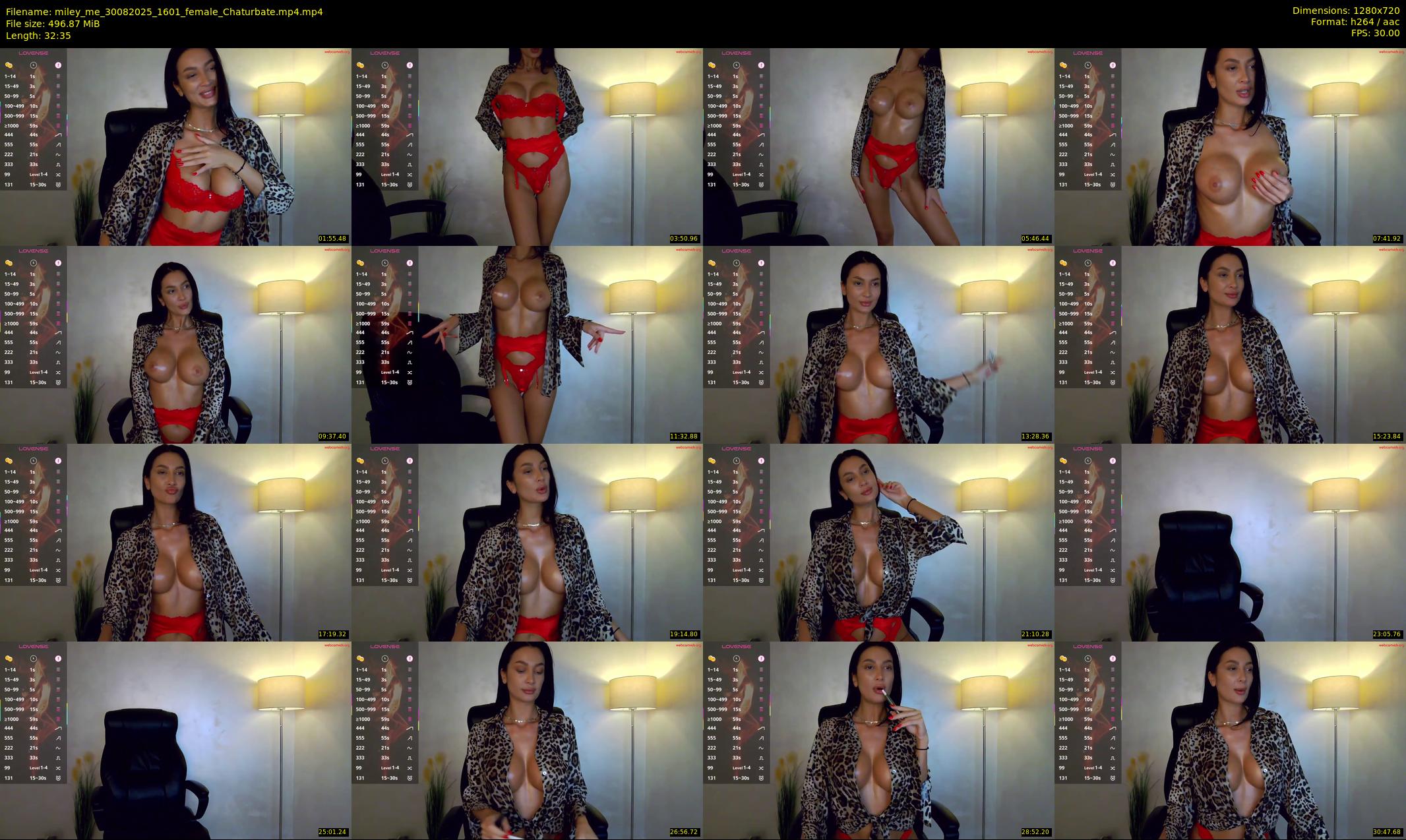 miley_me — 33 minute Chaturbate female cam show recording, 720p, Aug 30, 2025