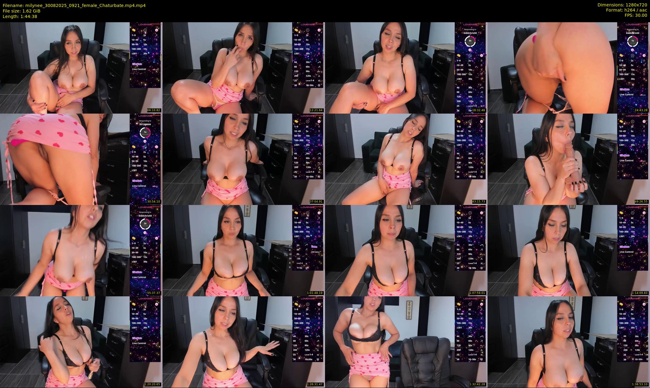 milynee — 105 minute Chaturbate female cam show recording, 720p, Aug 30, 2025