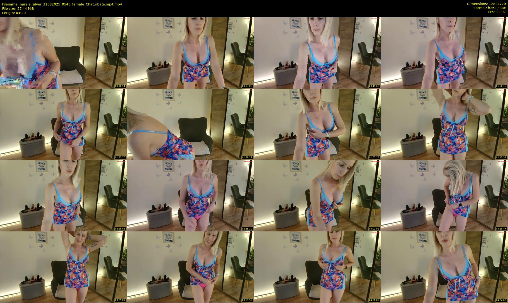 mirela_silver — 5 minute Chaturbate female cam show recording, 720p, Aug 31, 2025