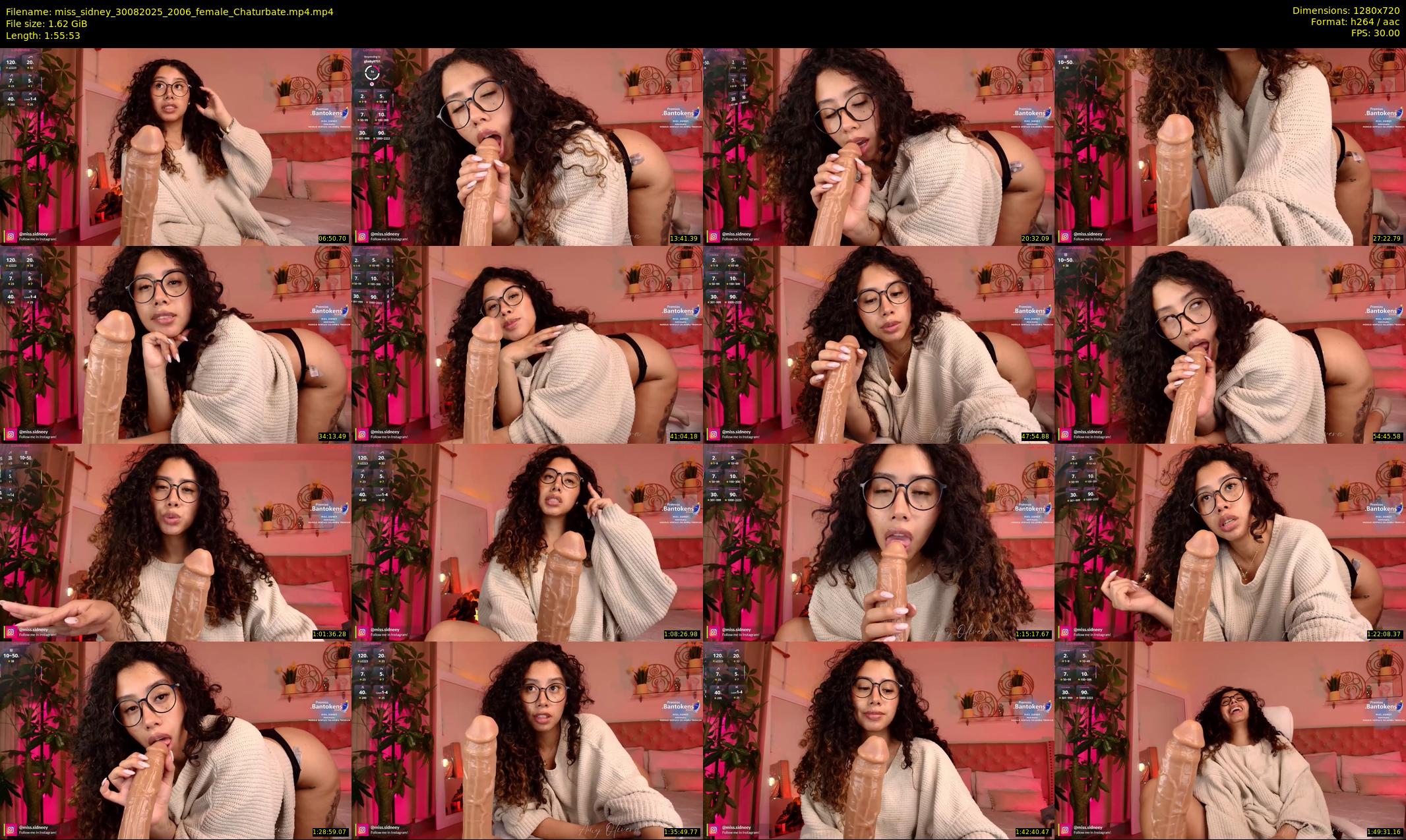 miss_sidney — 116 minute Chaturbate female cam show recording, 720p, Aug 30, 2025