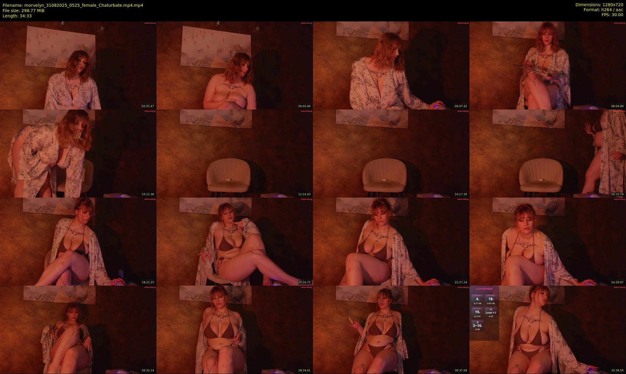 morvelyn — 35 minute Chaturbate female cam show recording, 720p, Aug 31, 2025