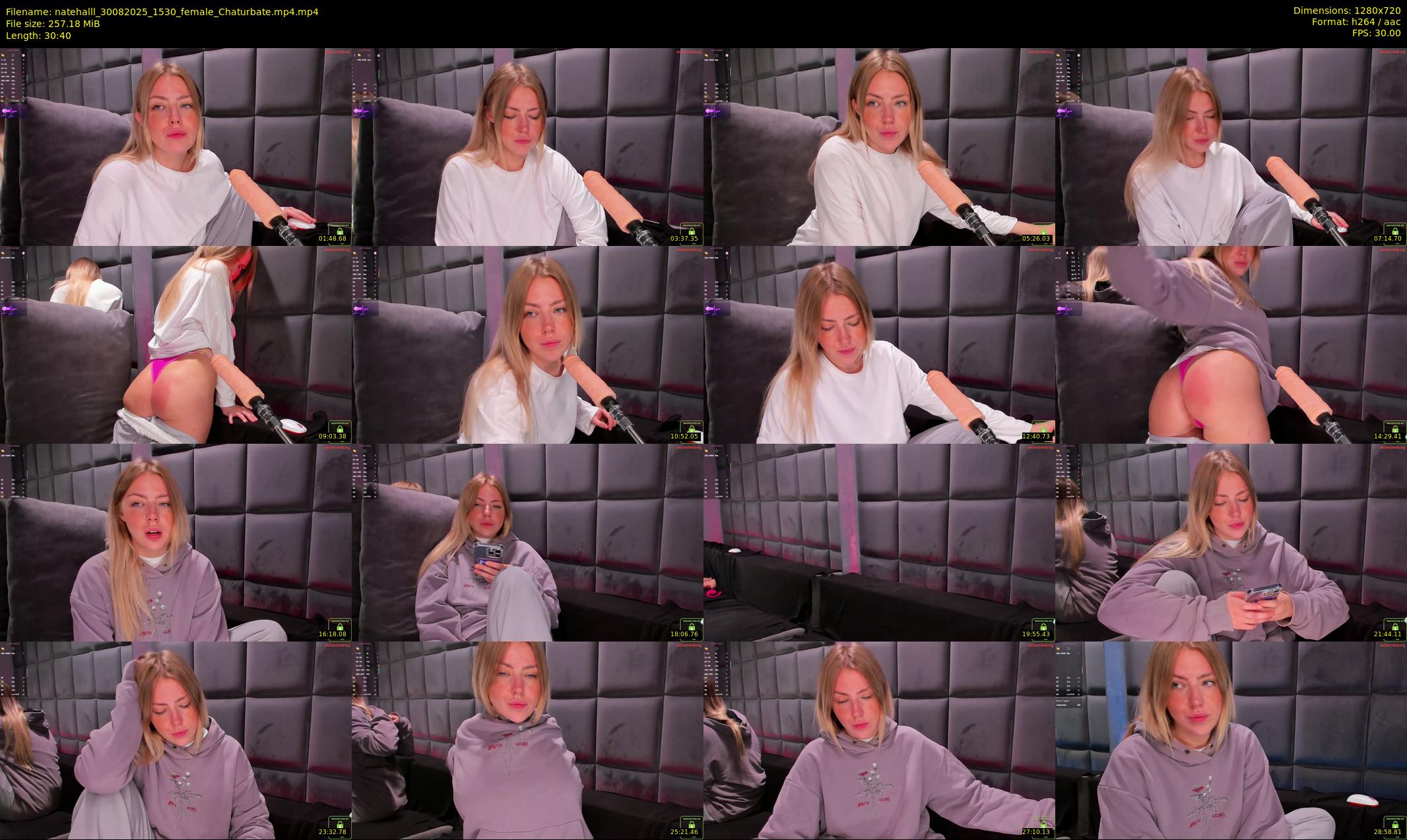 natehalll — 31 minute Chaturbate female cam show recording, 720p, Aug 30, 2025