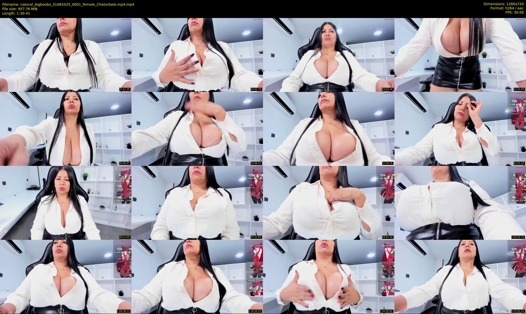 natural_bigboobs — 91 minute Chaturbate female cam show recording, 720p, Aug 31, 2025