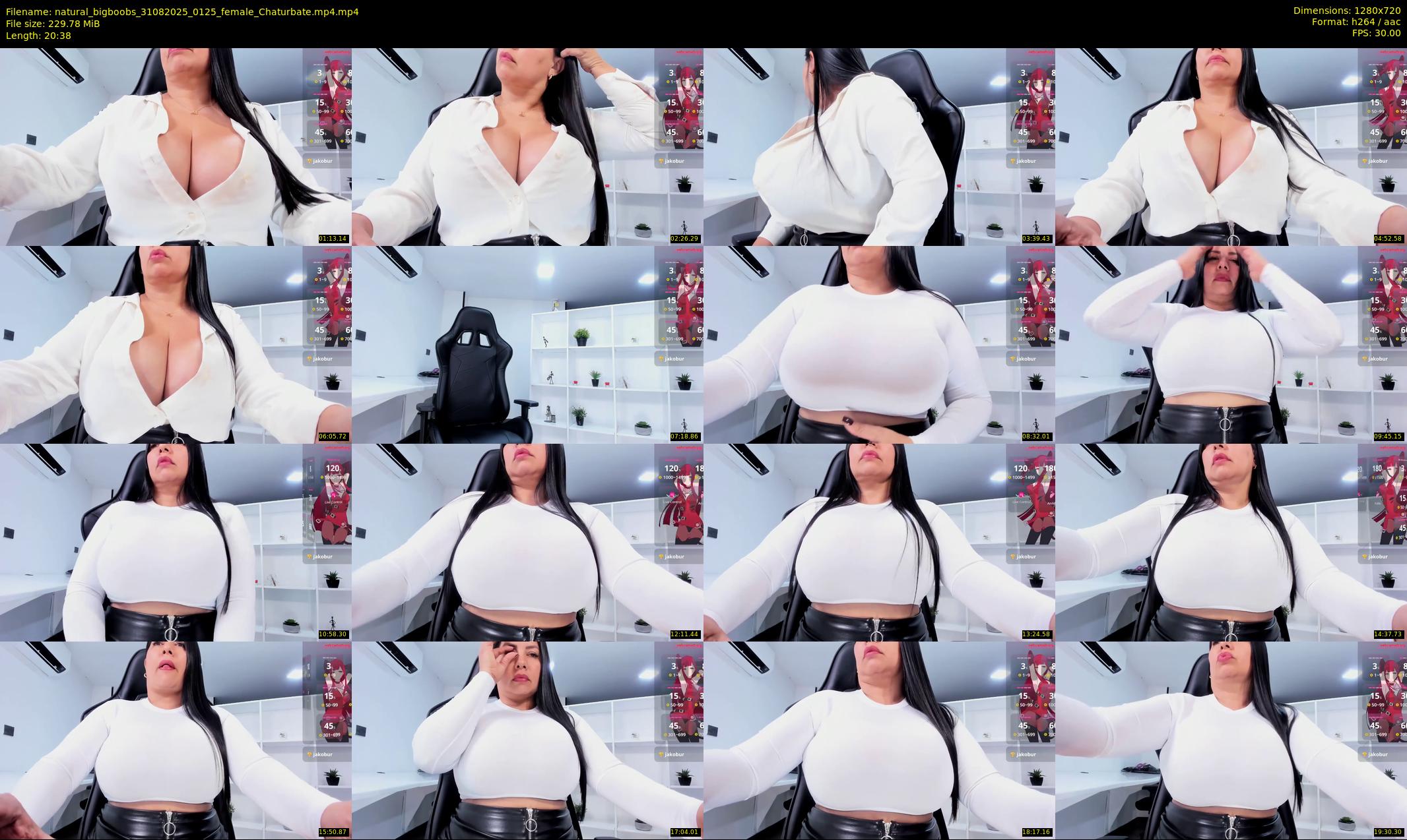natural_bigboobs — 21 minute Chaturbate female cam show recording, 720p, Aug 31, 2025