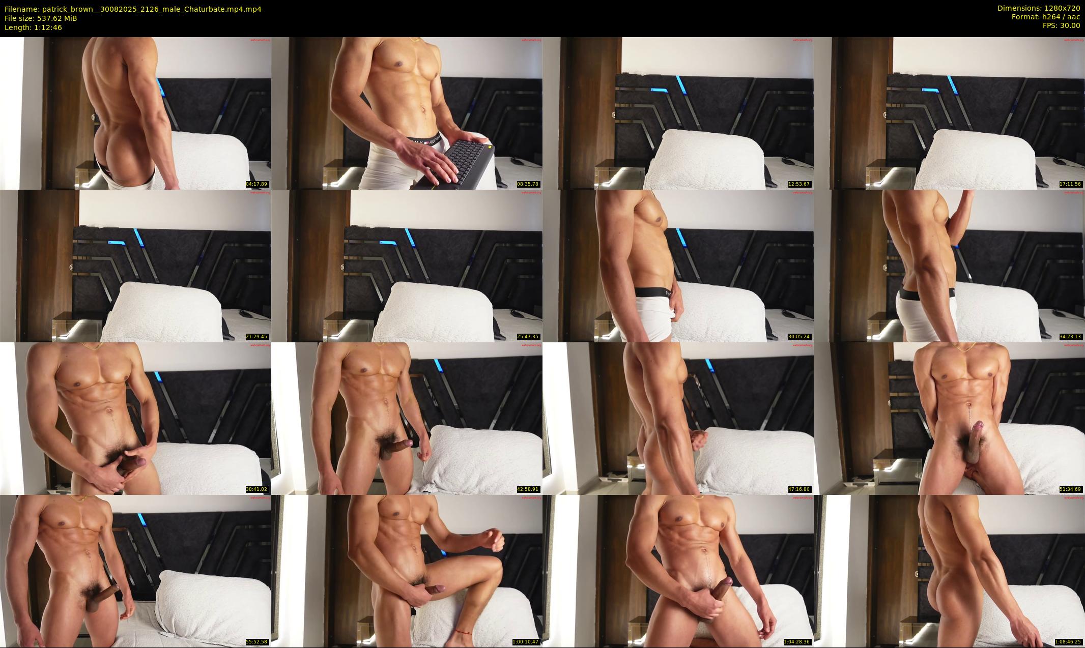 patrick_brown_ — 73 minute Chaturbate male cam show recording, 720p, Aug 30, 2025