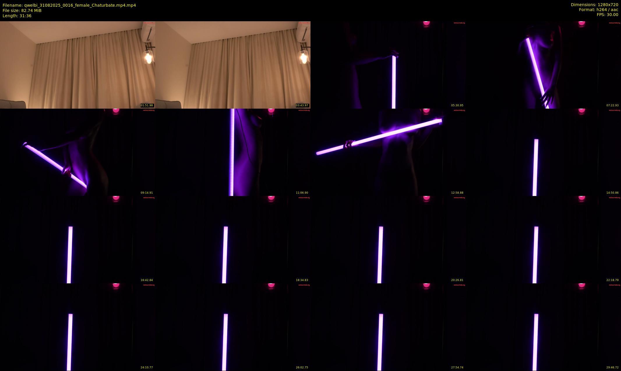 qwelbi — 32 minute Chaturbate female cam show recording, 720p, Aug 31, 2025