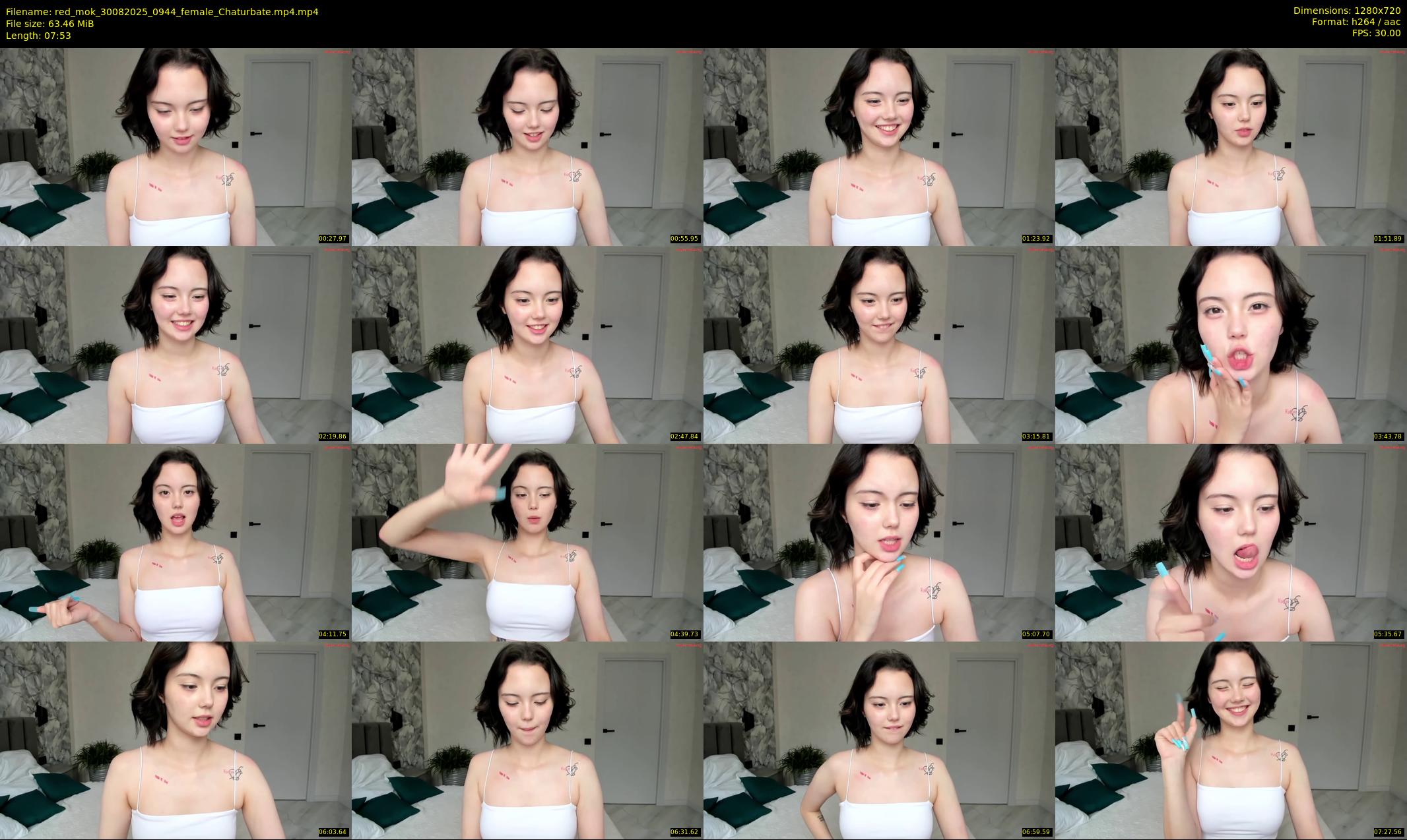 red_mok — 8 minute Chaturbate female cam show recording, 720p, Aug 30, 2025