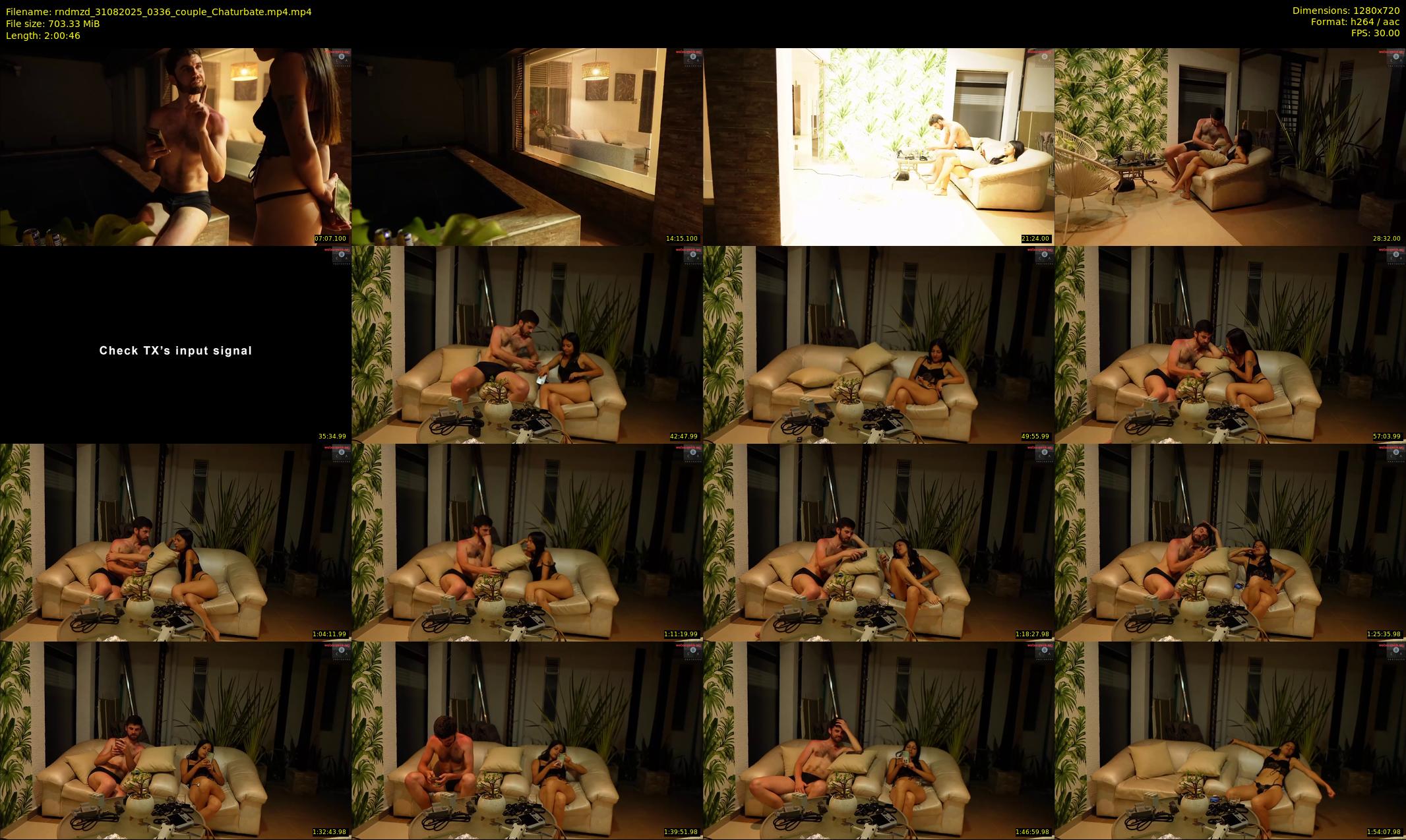 rndmzd — 121 minute Chaturbate male cam show recording, 720p, Aug 31, 2025