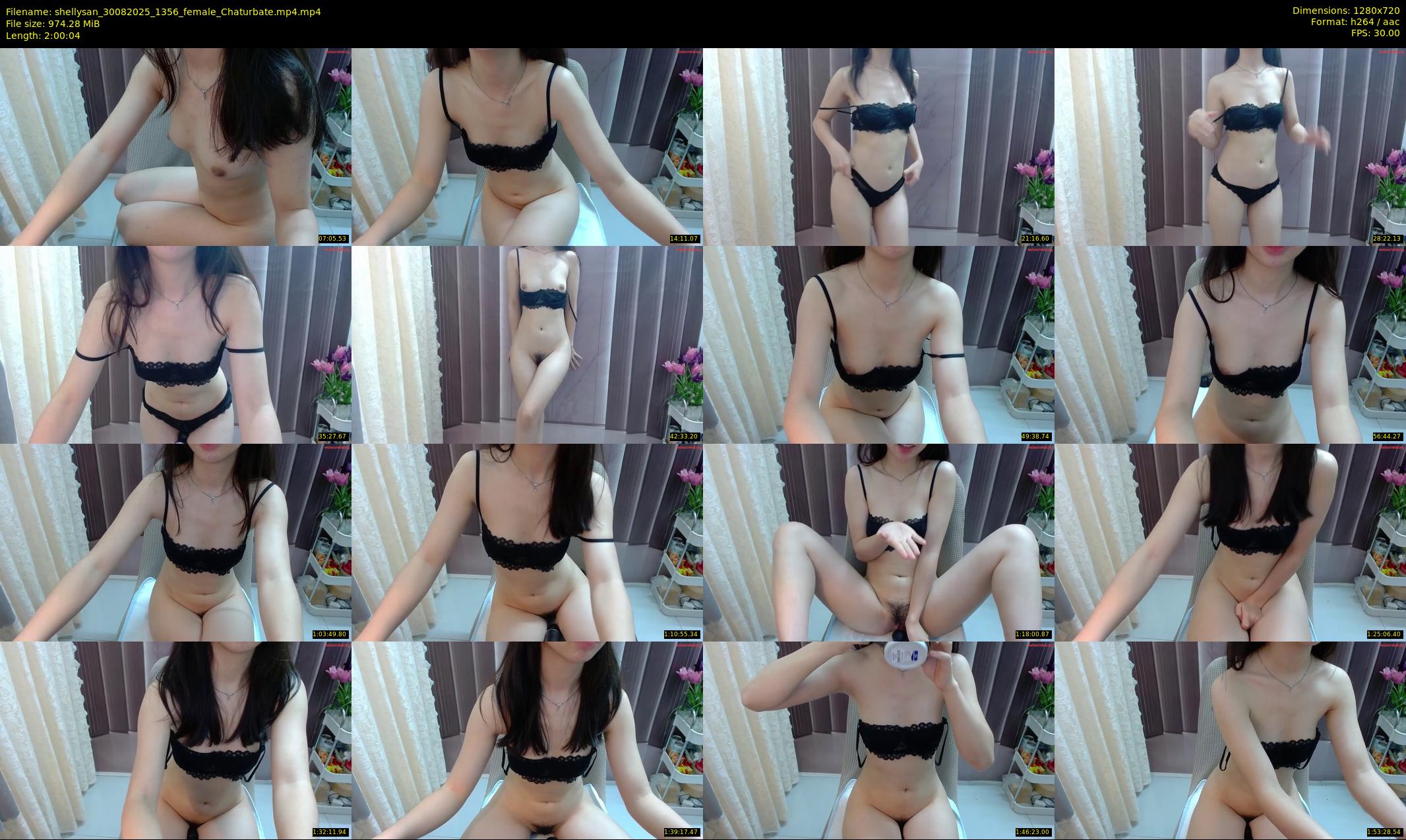 shellysan — 121 minute Chaturbate female cam show recording, 720p, Aug 30, 2025