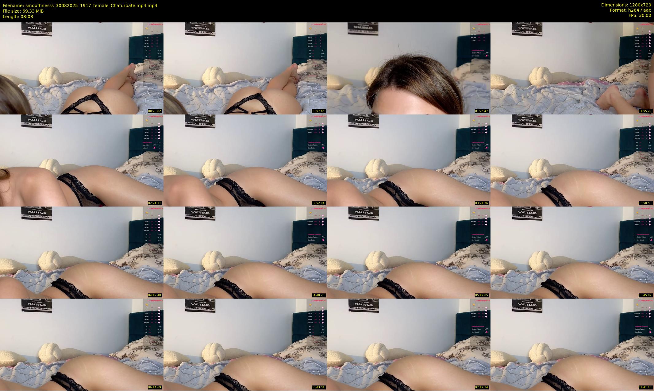 smoothnesss — 9 minute Chaturbate female cam show recording, 720p, Aug 30, 2025