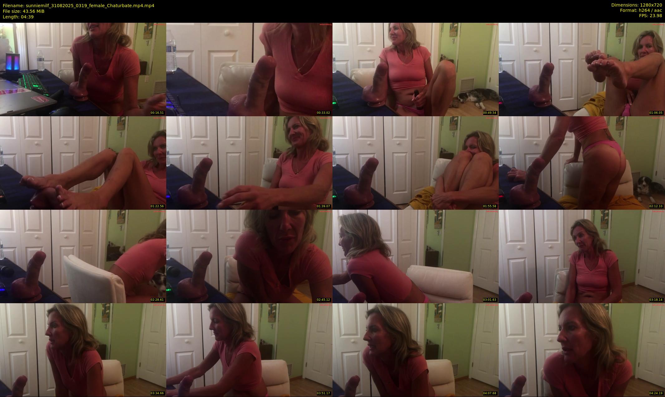 sunniemilf — 5 minute Chaturbate female cam show recording, 720p, Aug 31, 2025