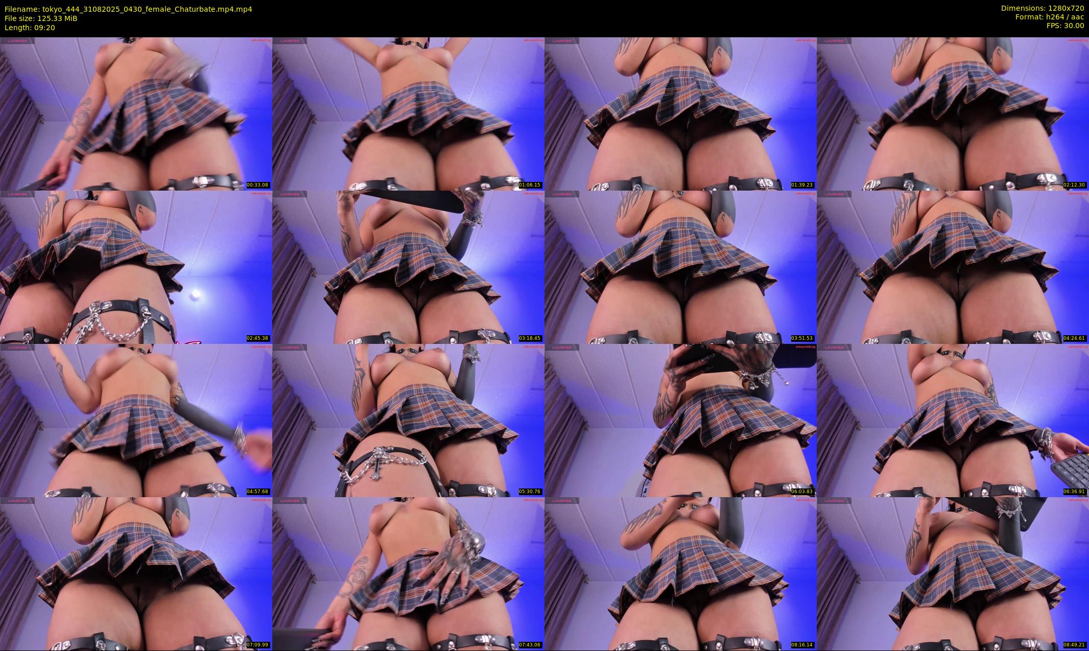 tokyo_444 — 10 minute Chaturbate female cam show recording, 720p, Aug 31, 2025