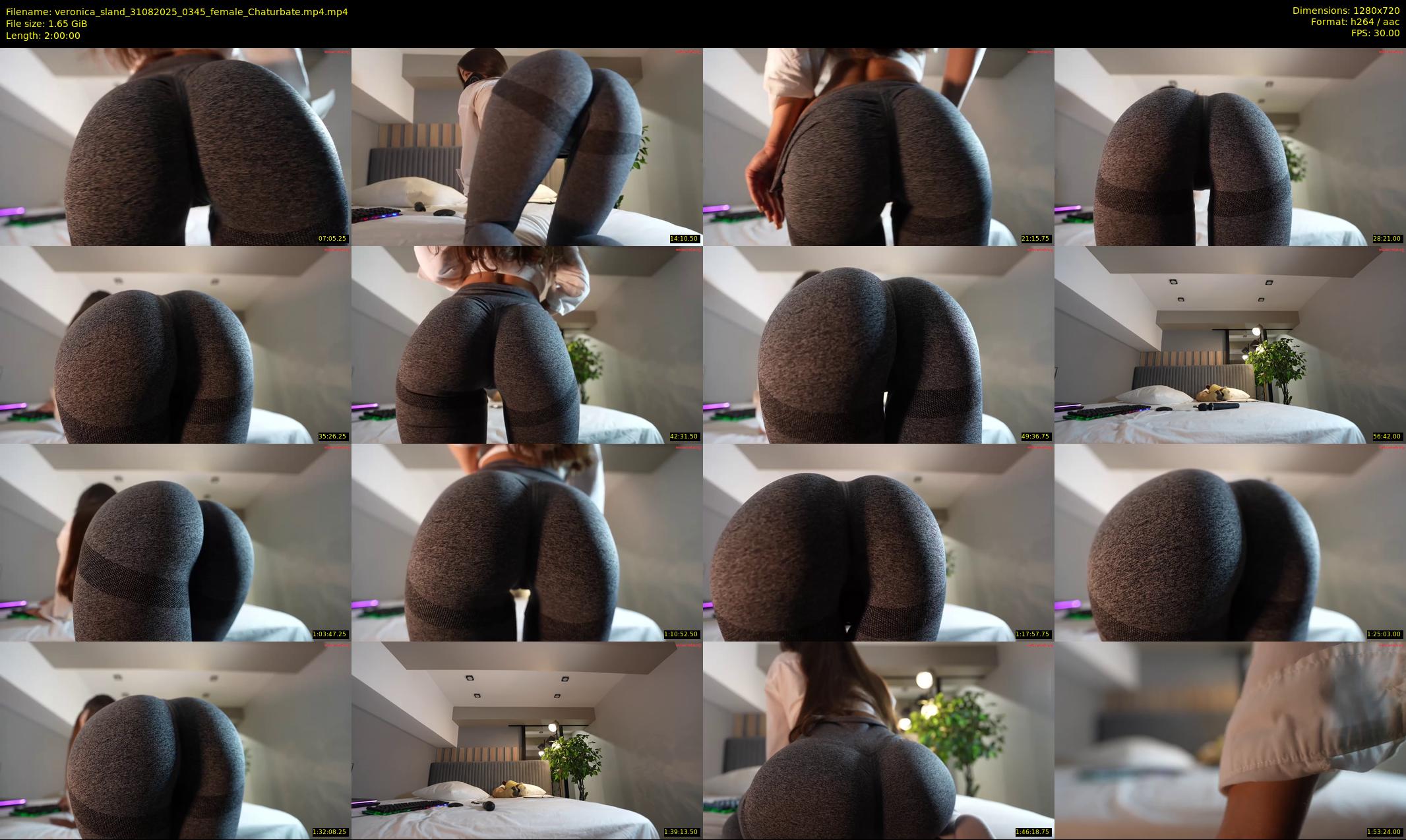 veronica_sland — 120 minute Chaturbate female cam show recording, 720p, Aug 31, 2025