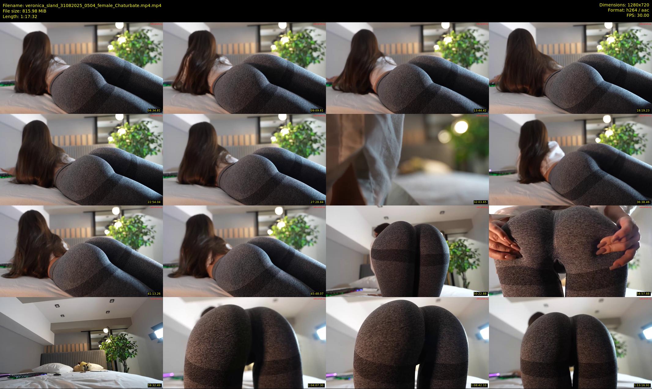 veronica_sland — 78 minute Chaturbate female cam show recording, 720p, Aug 31, 2025