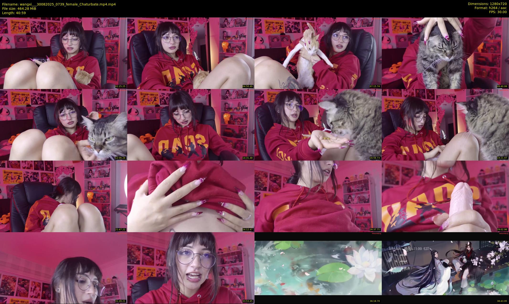 wangxi__ — 41 minute Chaturbate female cam show recording, 720p, Aug 30, 2025