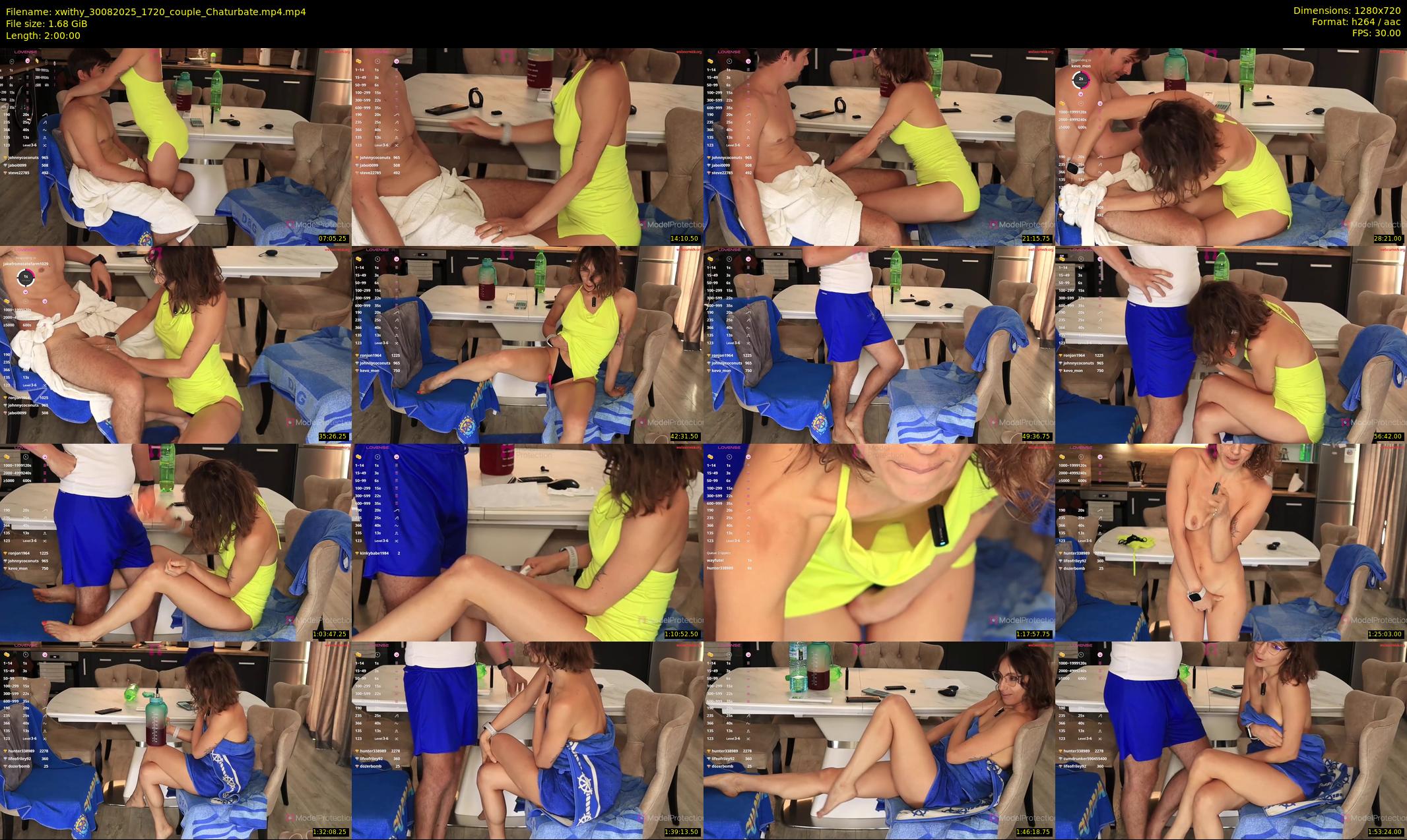 xwithy — 120 minute Chaturbate female cam show recording, 720p, Aug 30, 2025