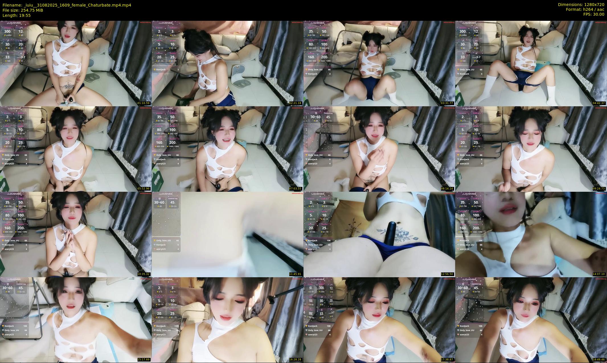 _iuiu_ — 20 minute Chaturbate female cam show recording, 720p, Aug 31, 2025