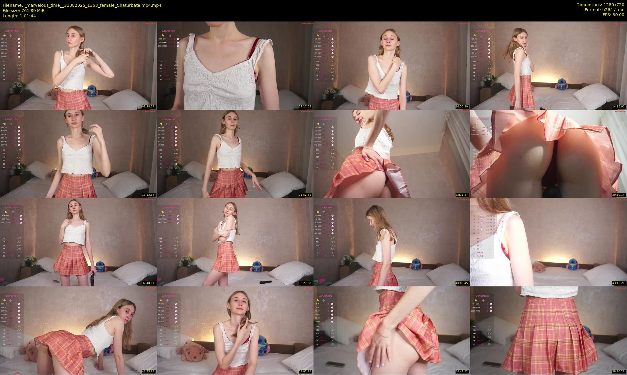 _marvelous_time_ — 62 minute Chaturbate female cam show recording, 720p, Aug 31, 2025