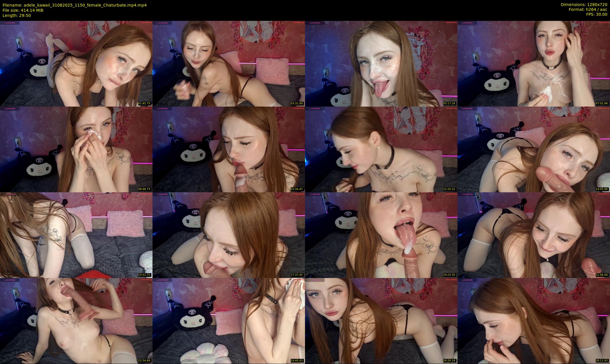 adele_kawaii — 30 minute Chaturbate female cam show recording, 720p, Aug 31, 2025