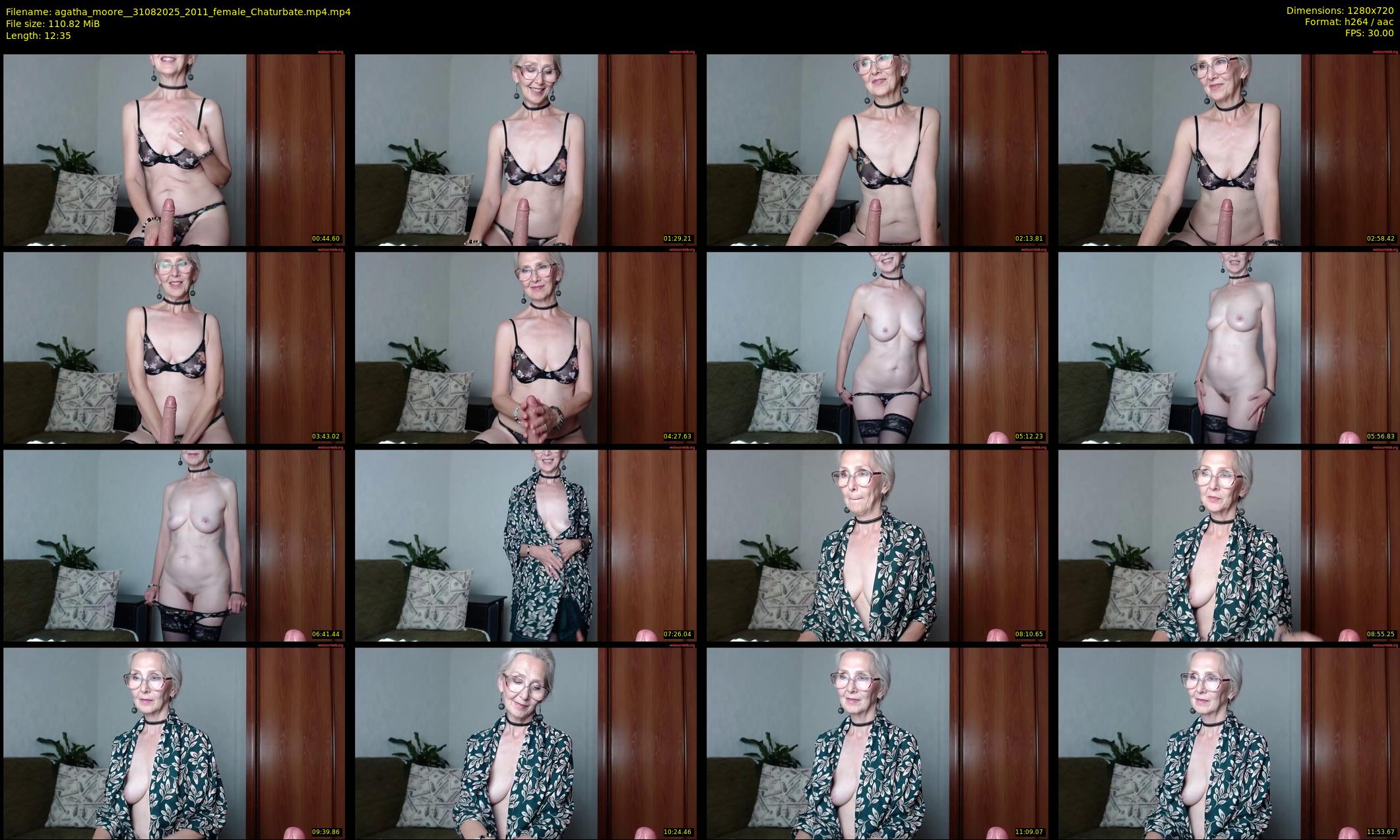 agatha_moore_ — 13 minute Chaturbate female cam show recording, 720p, Aug 31, 2025