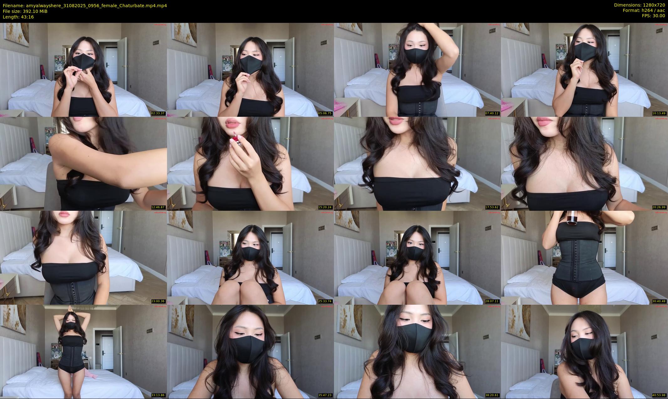 amyalwayshere — 44 minute Chaturbate female cam show recording, 720p, Aug 31, 2025