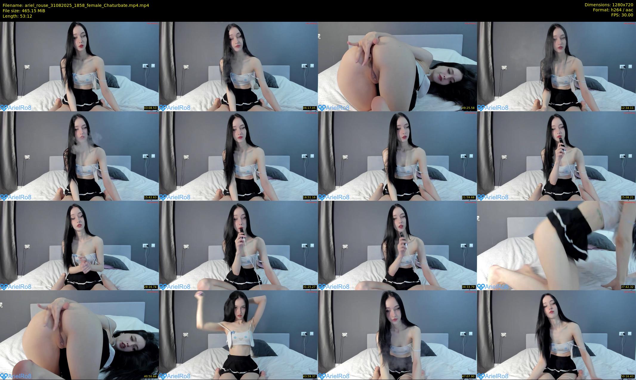 ariel_rouse — 54 minute Chaturbate female cam show recording, 720p, Aug 31, 2025