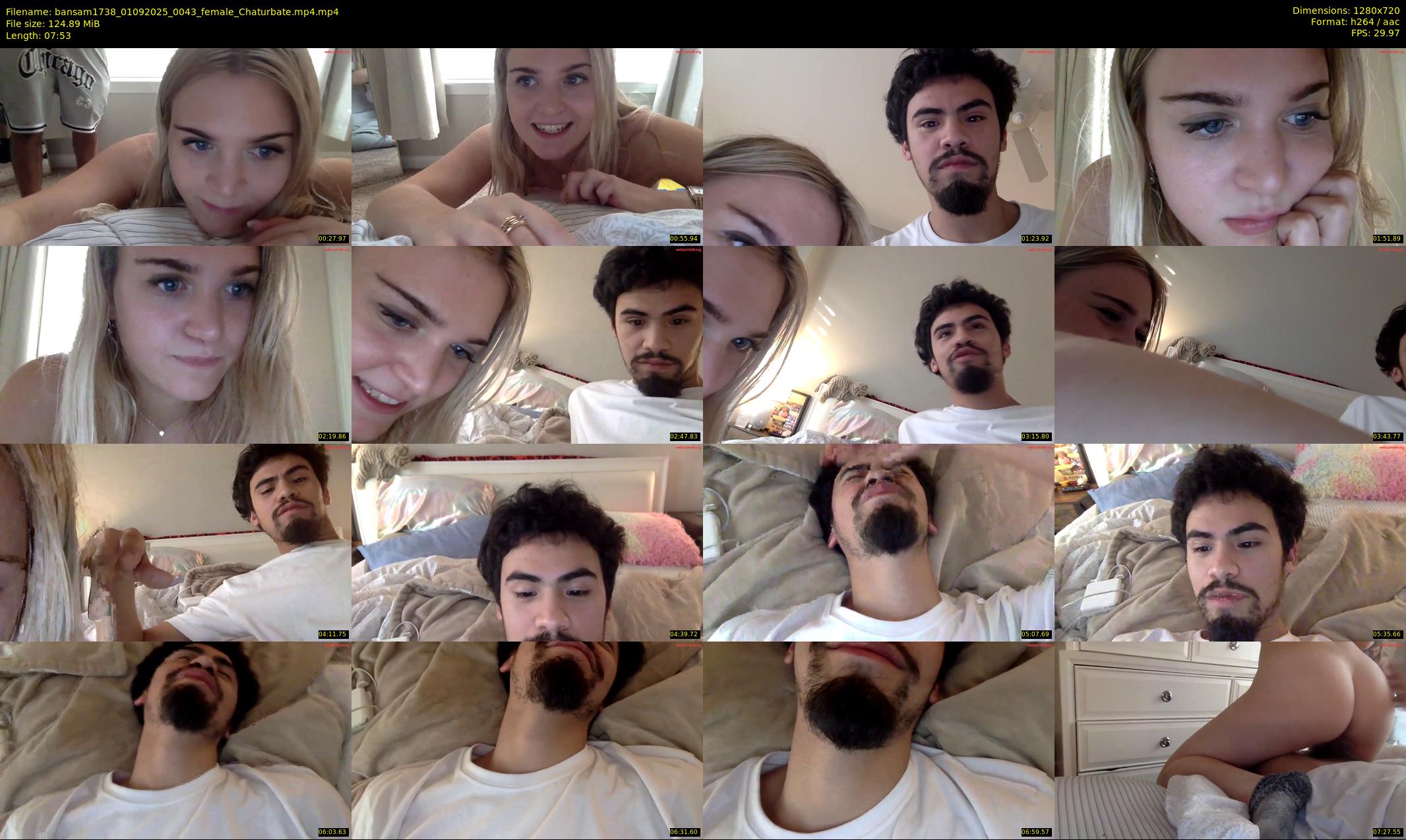 bansam1738 — 8 minute Chaturbate female cam show recording, 720p, Sep 1, 2025