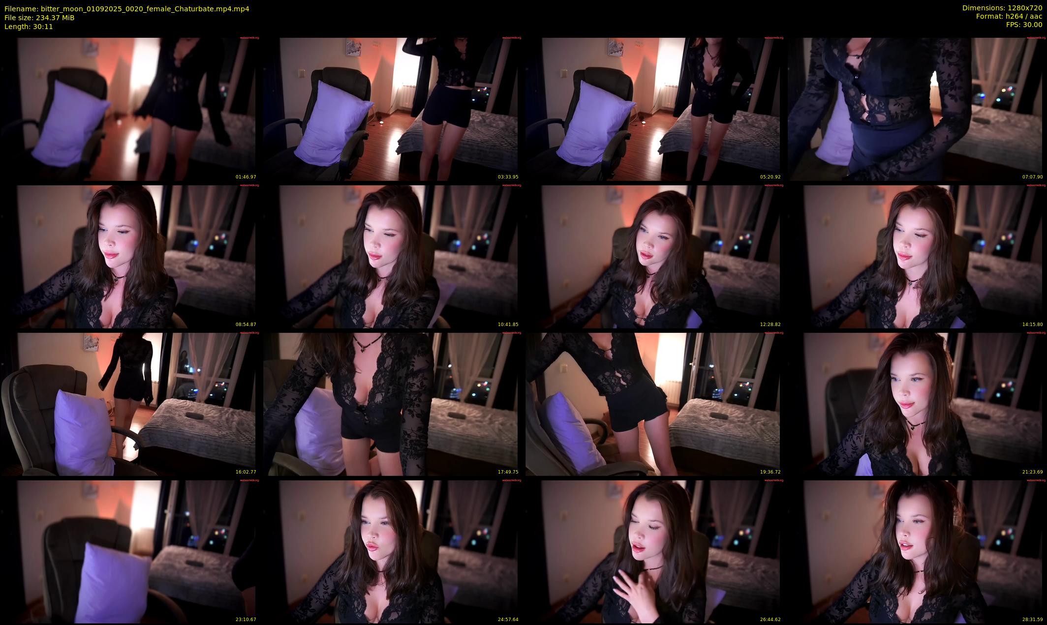 bitter_moon — 31 minute Chaturbate female cam show recording, 720p, Sep 1, 2025