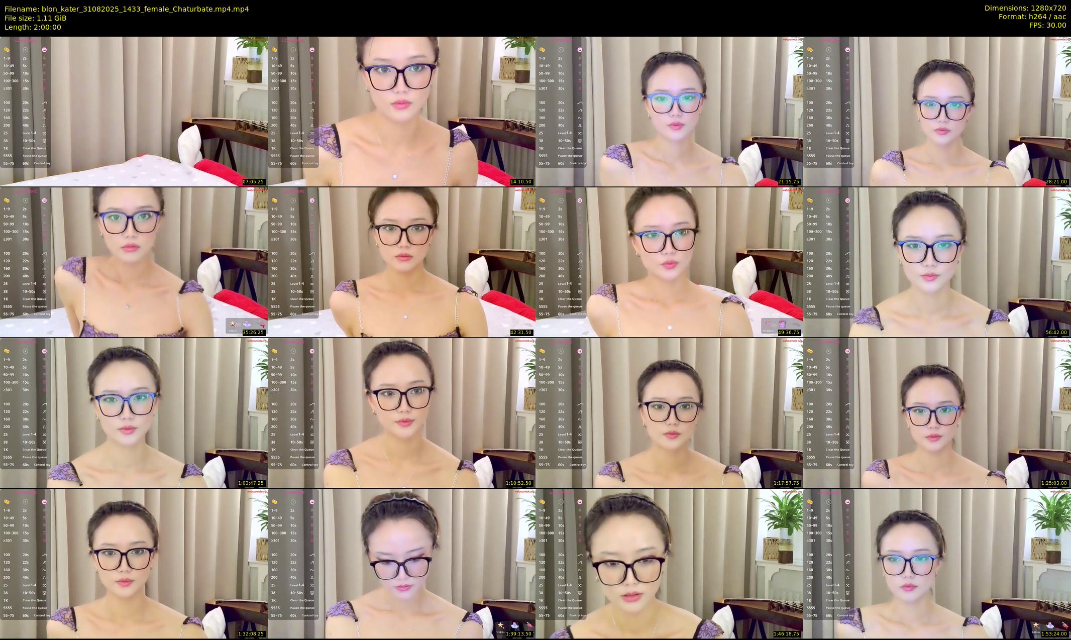 blon_kater — 120 minute Chaturbate female cam show recording, 720p, Aug 31, 2025