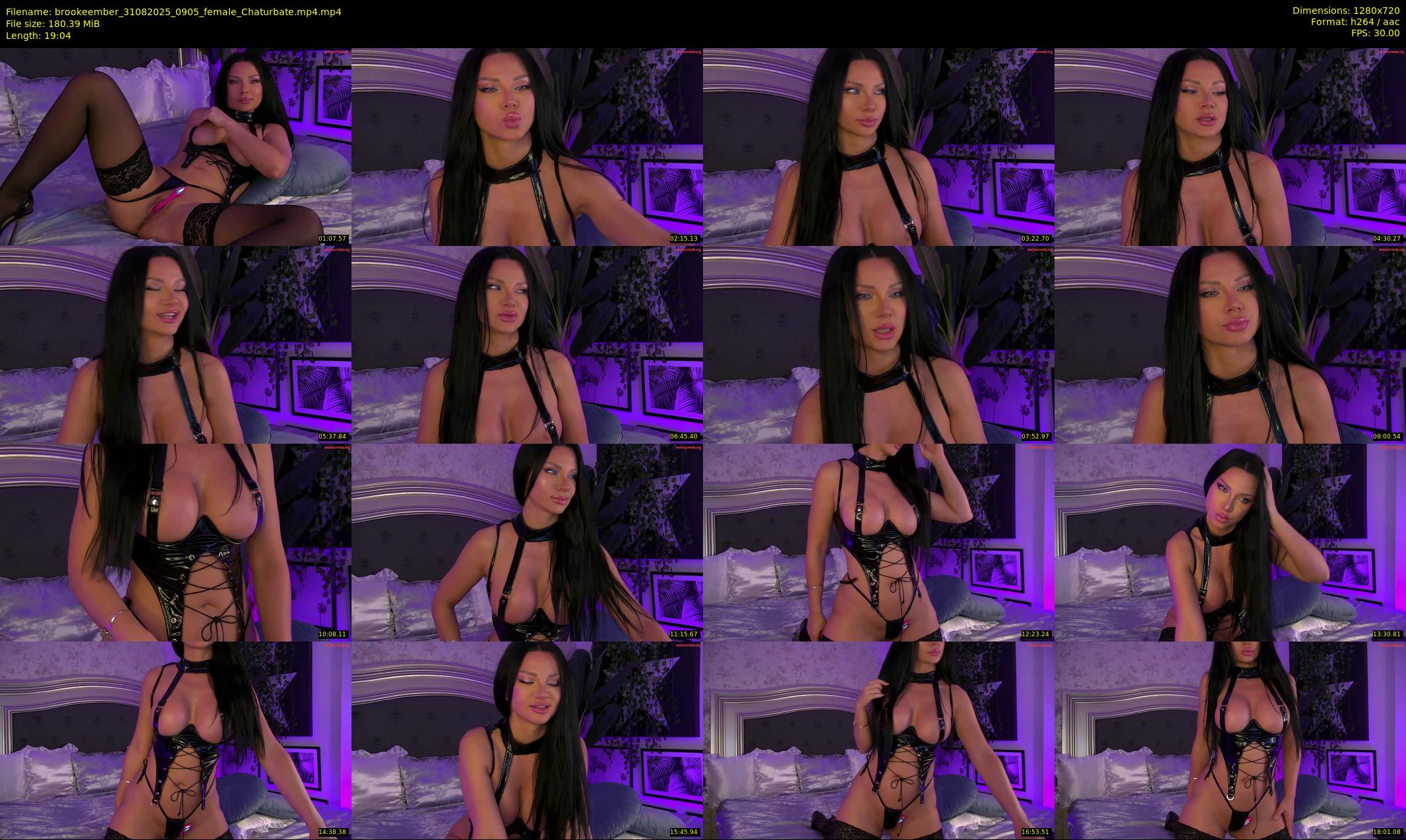 brookeember — 20 minute Chaturbate female cam show recording, 720p, Aug 31, 2025
