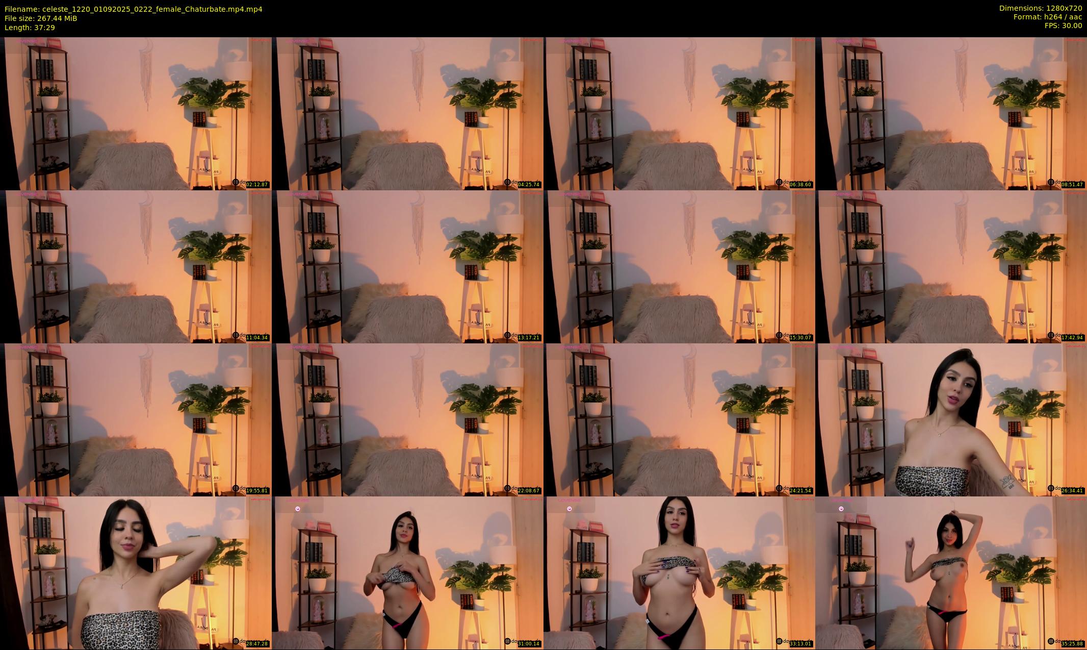 celeste_1220 — 38 minute Chaturbate female cam show recording, 720p, Sep 1, 2025