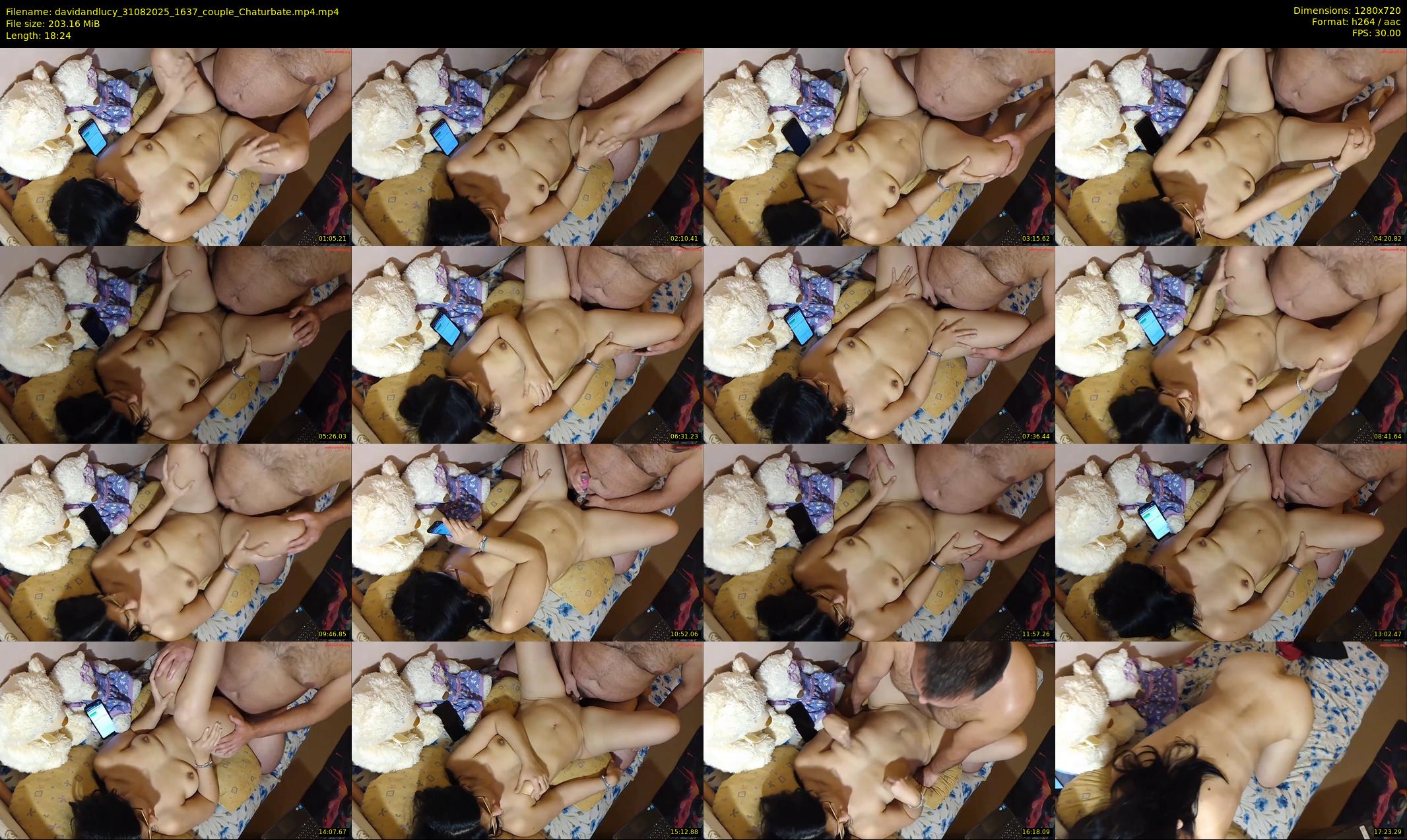 davidandlucy — 19 minute Chaturbate couple cam show recording, 720p, Aug 31, 2025