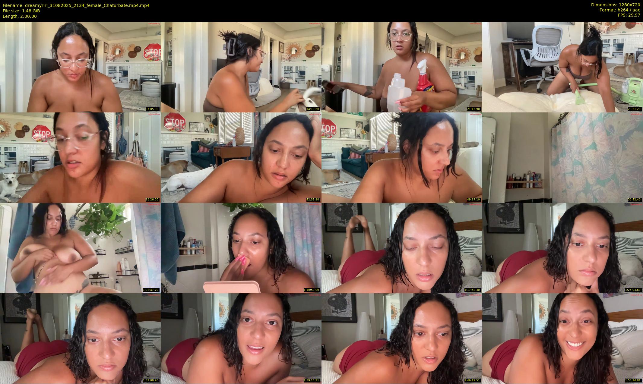dreamyriri — 120 minute Chaturbate female cam show recording, 720p, Aug 31, 2025