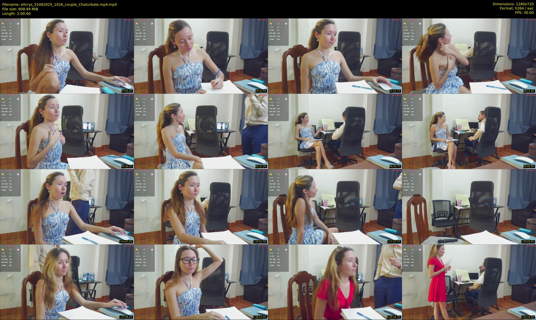 ellcrys — 120 minute Chaturbate couple cam show recording, 720p, Aug 31, 2025