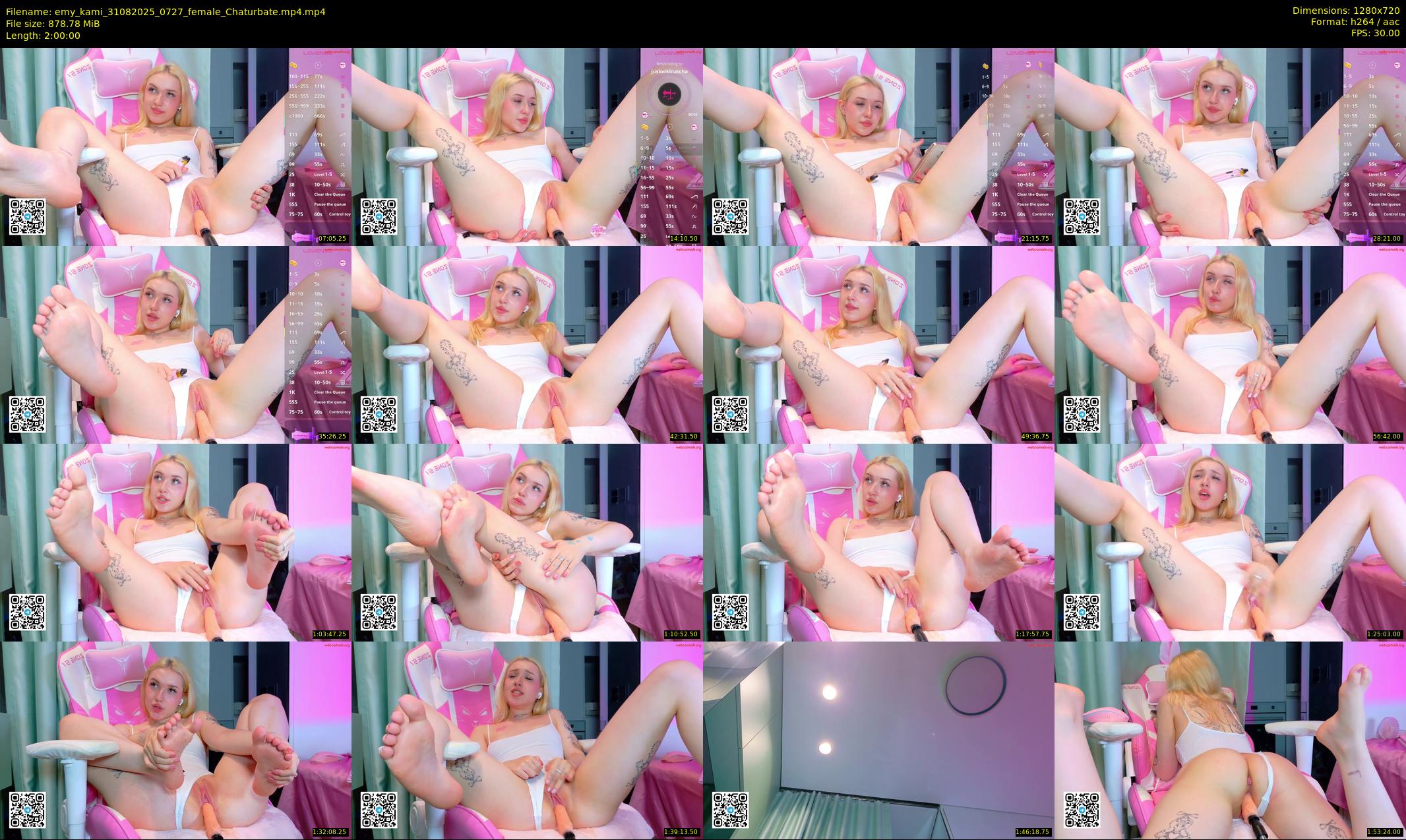 emy_kami — 120 minute Chaturbate female cam show recording, 720p, Aug 31, 2025