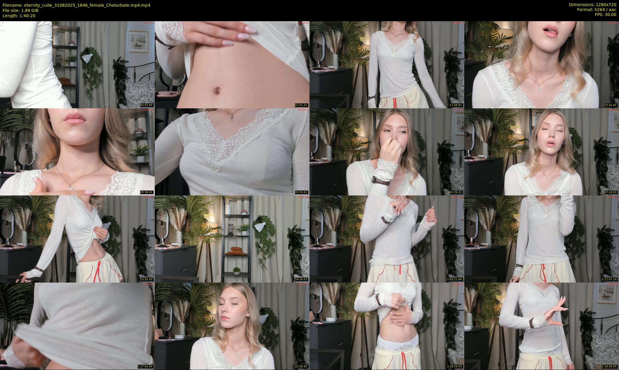 eternity_cuite — 101 minute Chaturbate female cam show recording, 720p, Aug 31, 2025