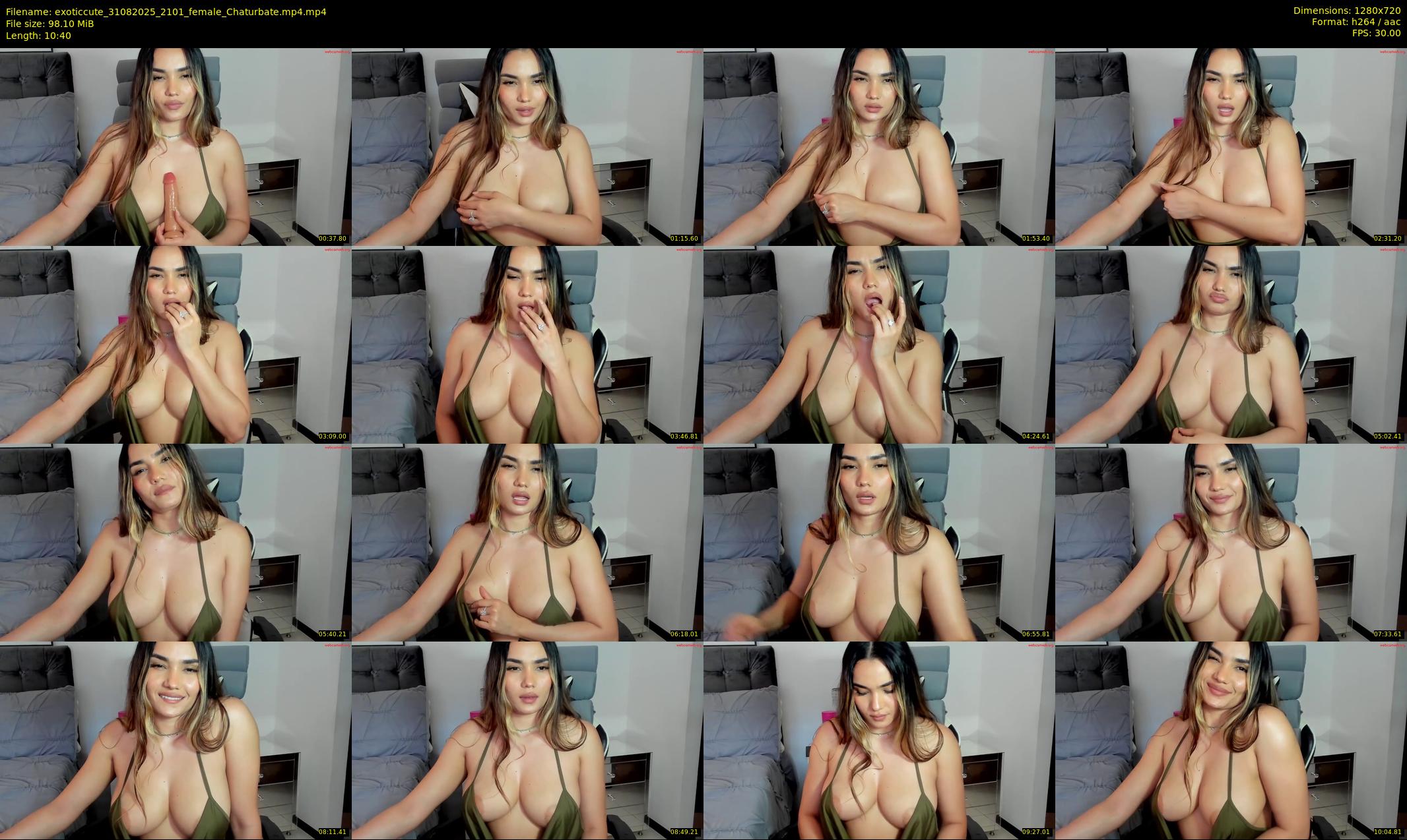 exoticcute — 11 minute Chaturbate female cam show recording, 720p, Aug 31, 2025