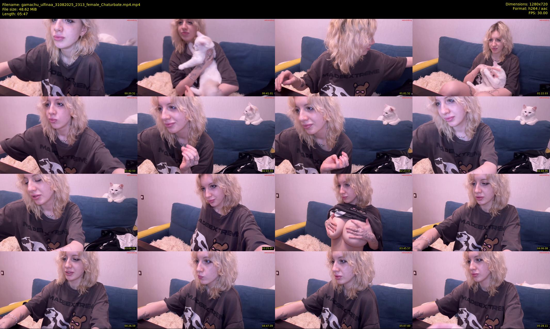 gamachu_ulfinaa — 6 minute Chaturbate female cam show recording, 720p, Aug 31, 2025