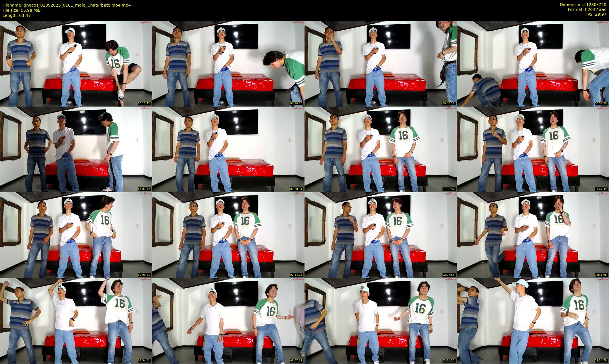 gnecos — 4 minute Chaturbate male cam show recording, 720p, Sep 1, 2025