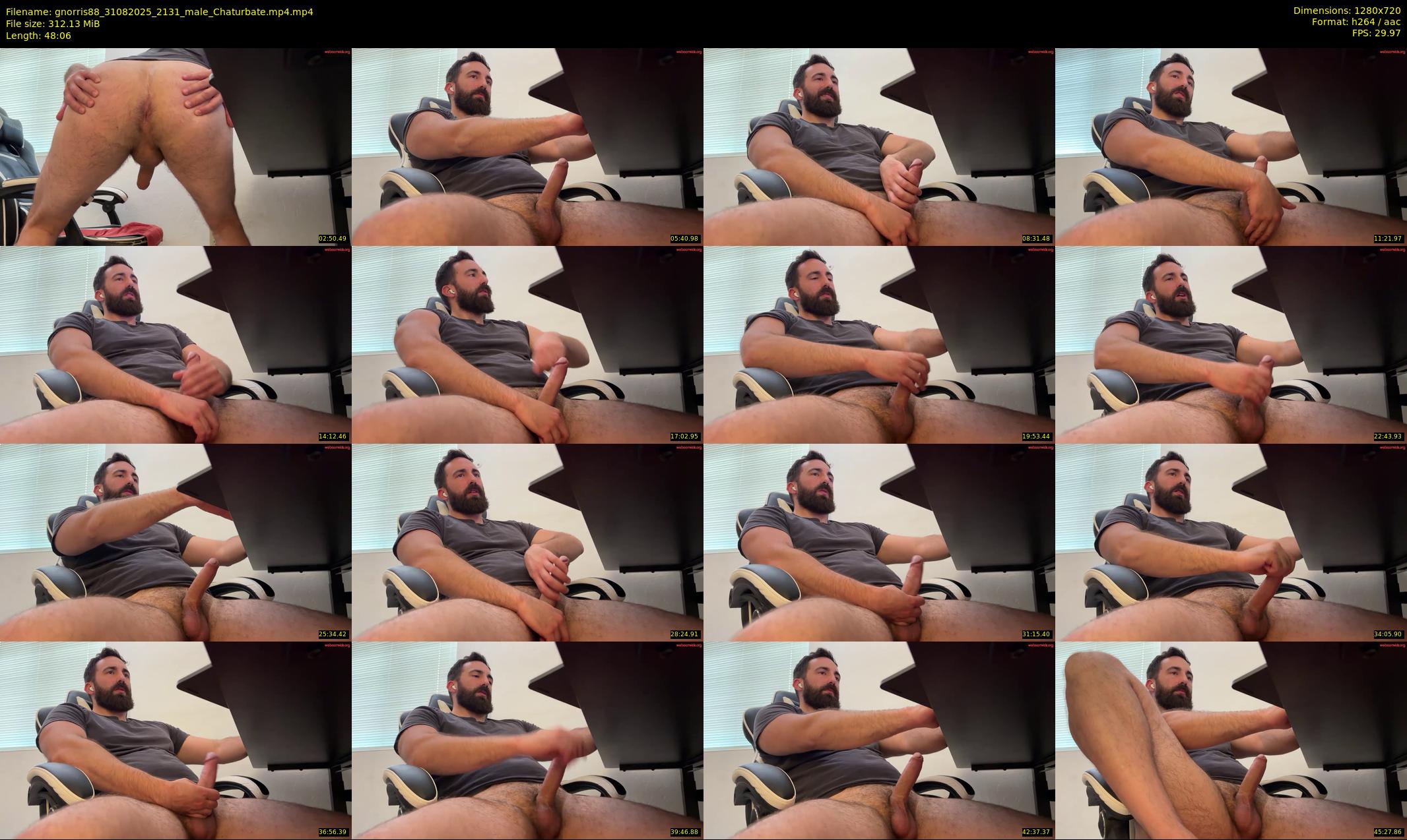 gnorris88 — 49 minute Chaturbate male cam show recording, 720p, Aug 31, 2025
