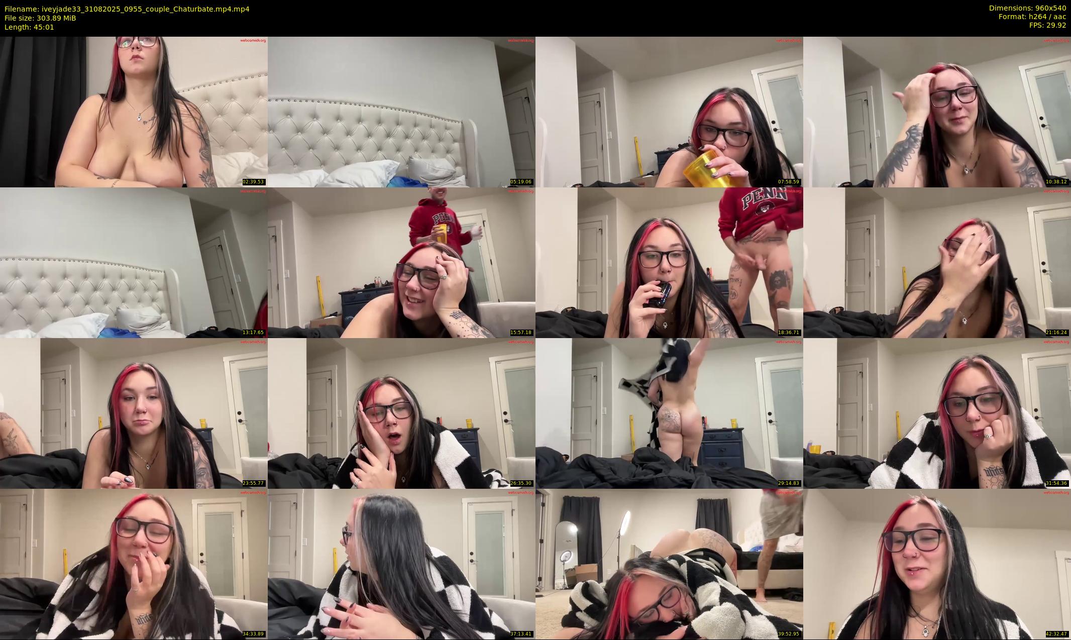 iveyjade33 — 46 minute Chaturbate female cam show recording, 480p, Aug 31, 2025