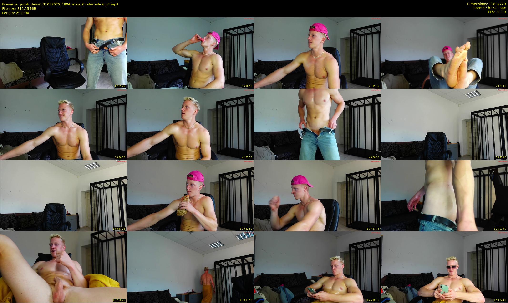jacob_devon — 120 minute Chaturbate male cam show recording, 720p, Aug 31, 2025