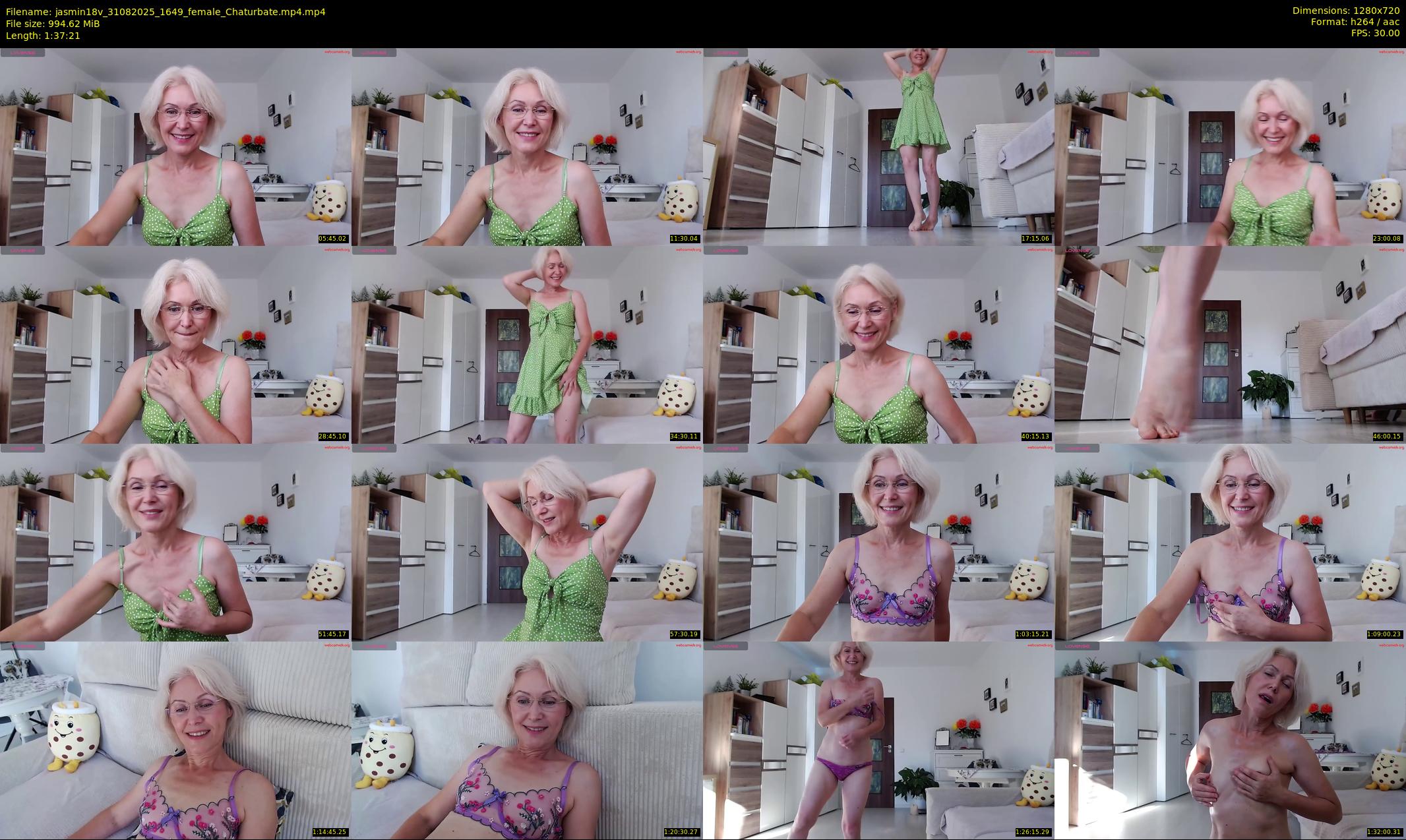 jasmin18v — 98 minute Chaturbate female cam show recording, 720p, Aug 31, 2025