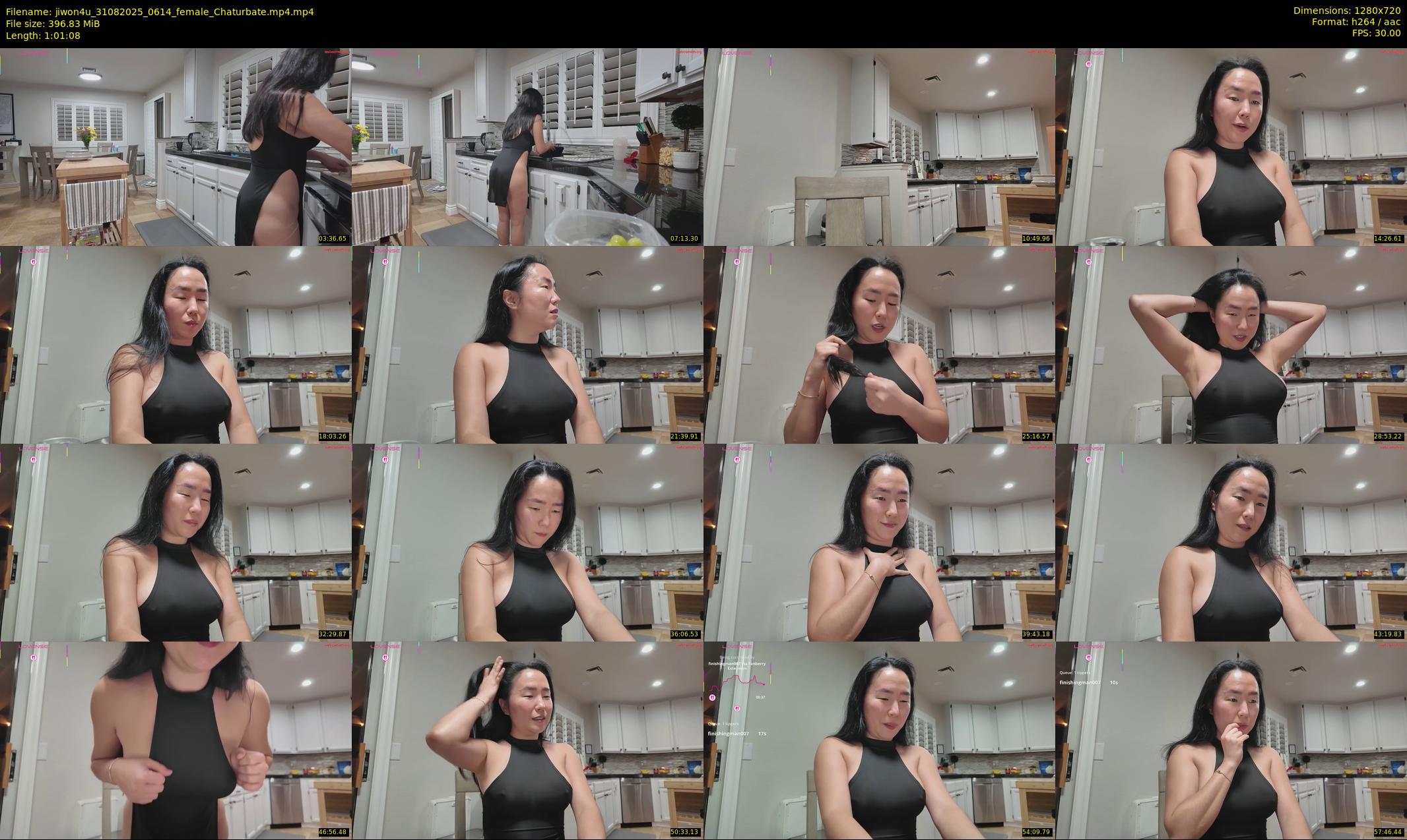 jiwon4u — 62 minute Chaturbate female cam show recording, 720p, Aug 31, 2025